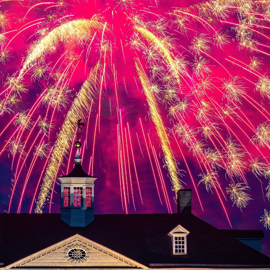 Independence Fireworks at Mount Vernon
