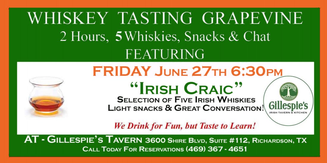 Whiskey Tasting Friday - On the Road to Gillespie's Richardson 6\/27\/25