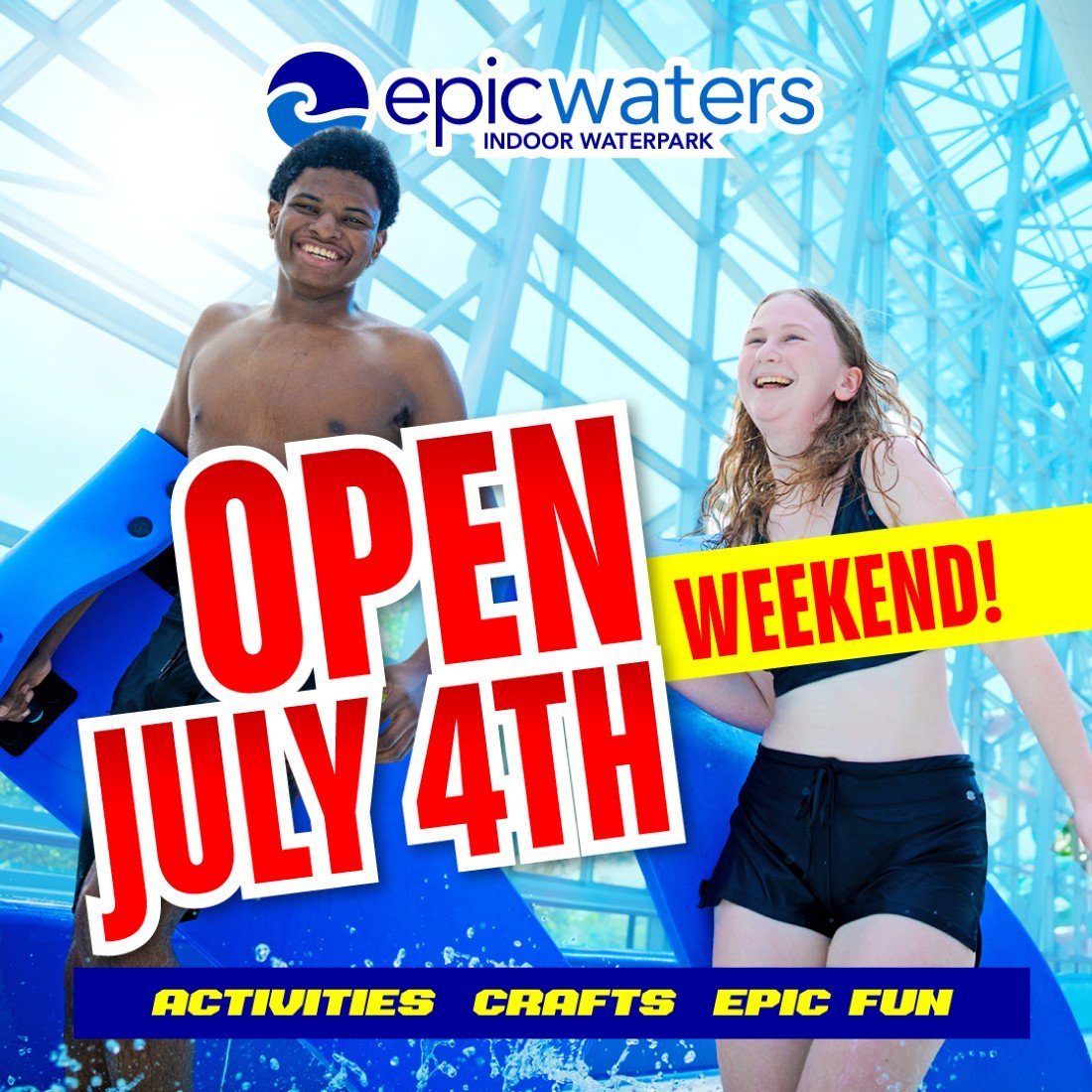 Make It a Festive Fourth at America\u2019s Favorite Indoor Waterpark!